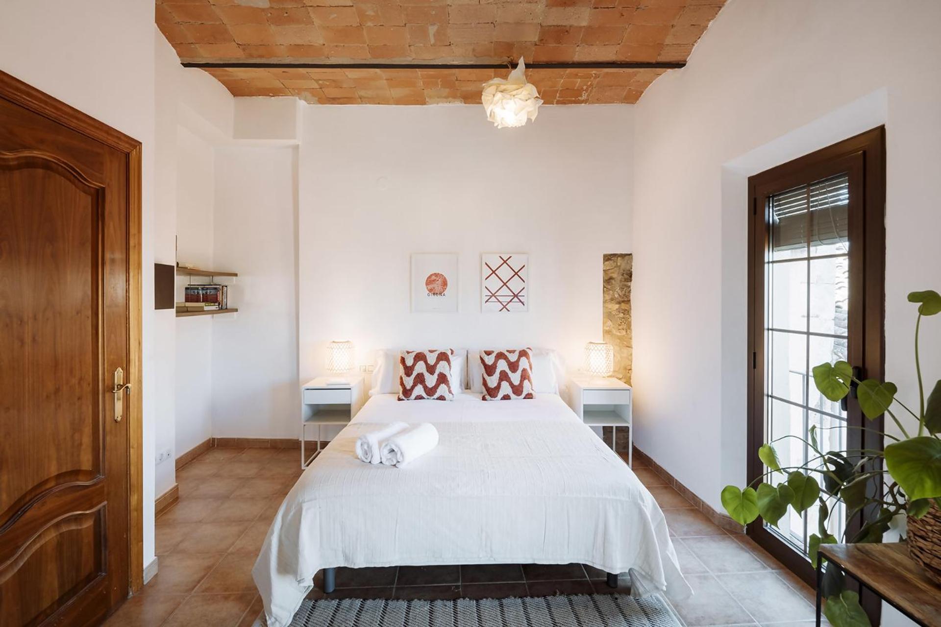 Romantic Duplex With Terrace And Great Views Girona Exteriör bild